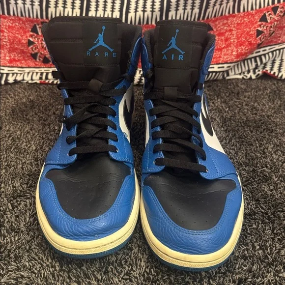 Jordan 1 Retro High Rare Air Soar Blue Size 13 2017 Rare Air - Picture 2 of 4